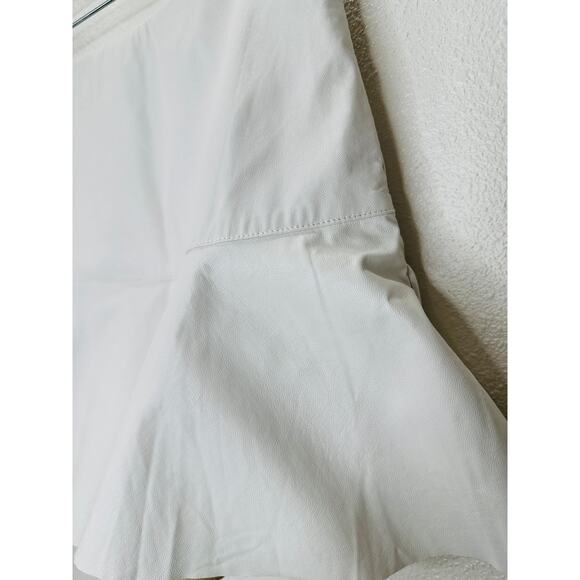 NWT Cotton Candy LA White Flounce Mini Skirt Built-in Shorts M - Picture 6 of 13